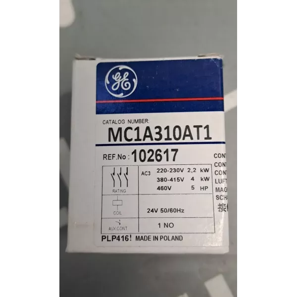 GÉNÉRAL ELECTRIC MC1A310AT1