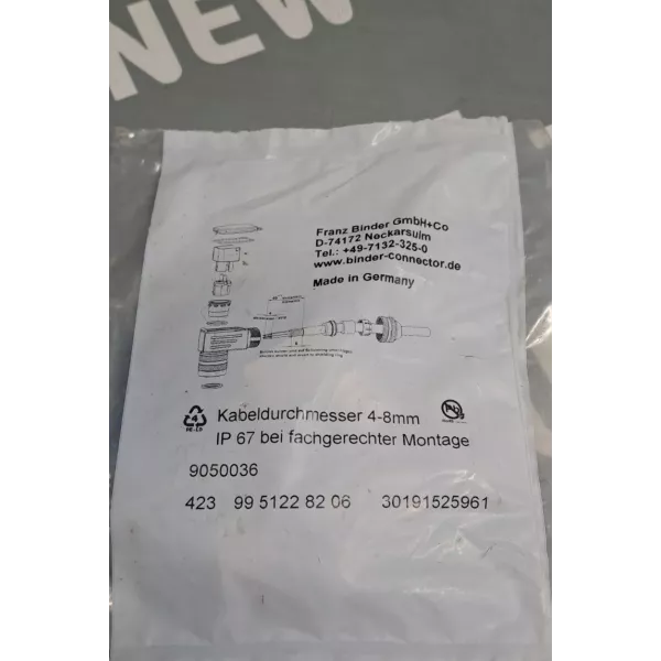 BINDER 99-5122-82-06