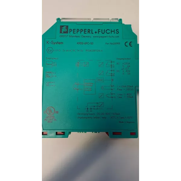 PEPPERL FUCHS  KFD2-UFC-1.D