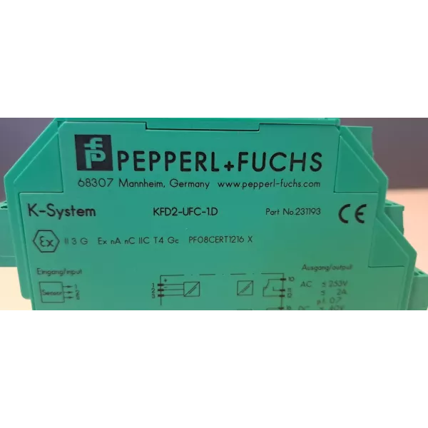 PEPPERL FUCHS  KFD2-UFC-1.D