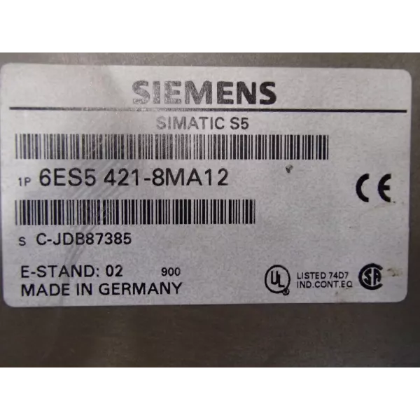 SIEMENS 6ES5421-8MA12