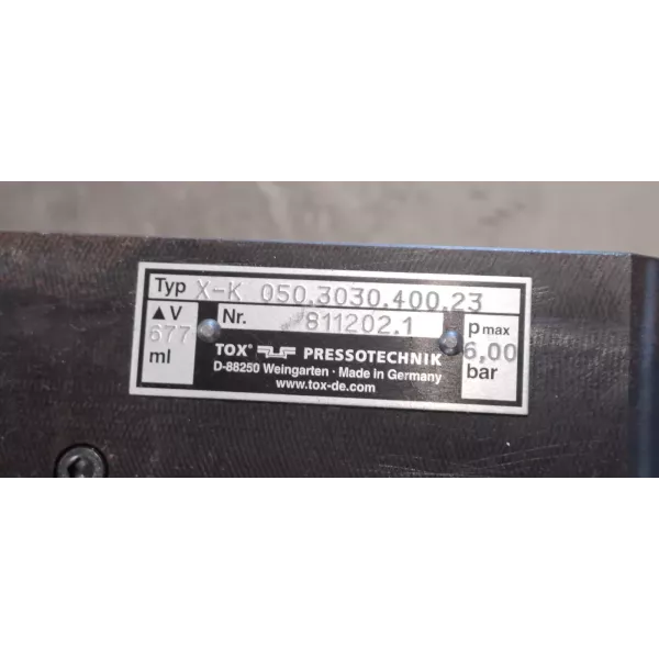 TOX PRESSOTECHNIK X-K 050.3030.400.23
