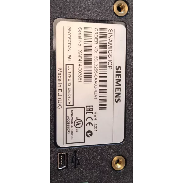 SIEMENS 6SL3255-0AA00-4JA1