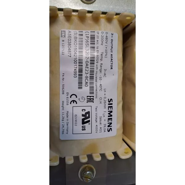 SIEMENS 6SL3202-0AE23-8CA0