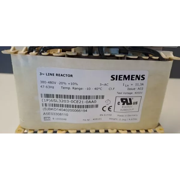 SIEMENS 6SL3203-OCE21-0AA0