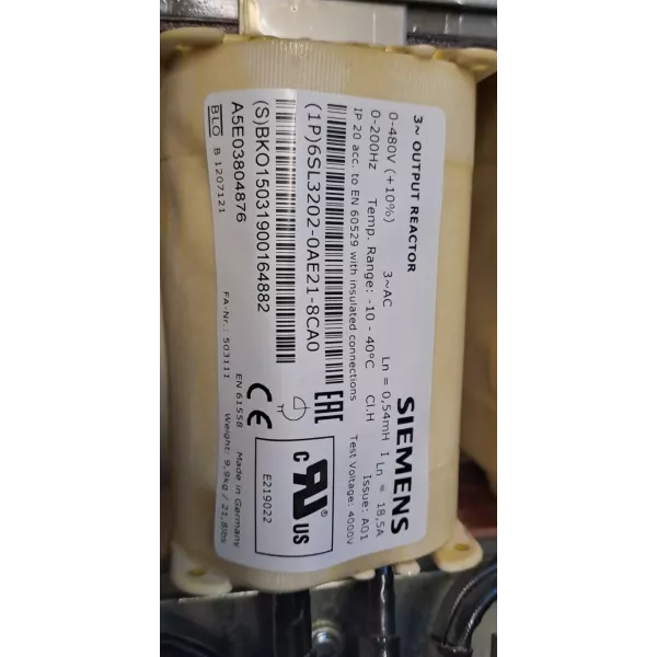 SIEMENS 6SL3202-0AE21-8CA0