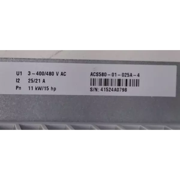 ABB ACS580-01-025A-4