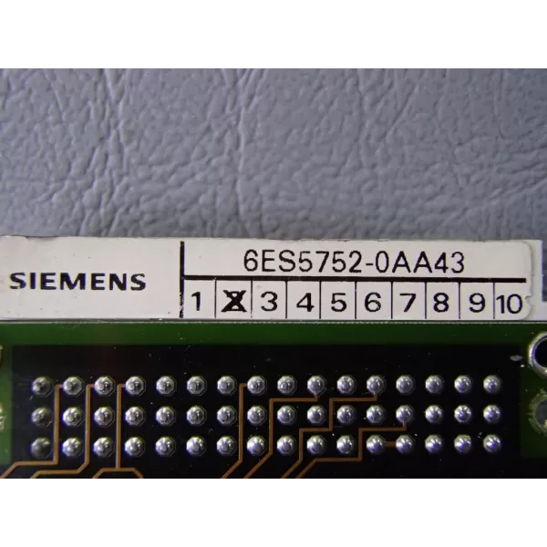 SIEMENS 6ES5752-0AA43