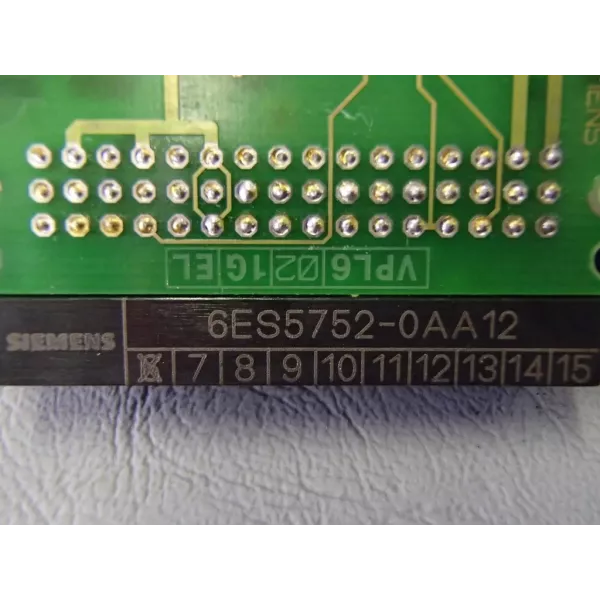 SIEMENS 6ES5752-0AA12