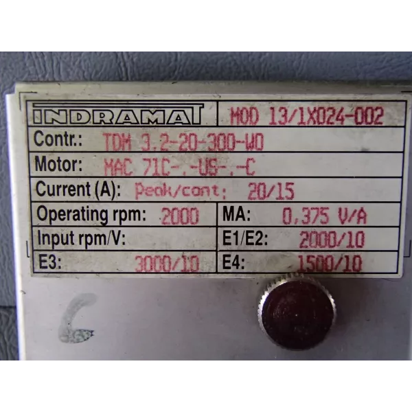 INDRAMAT  MOD13/1X024-002