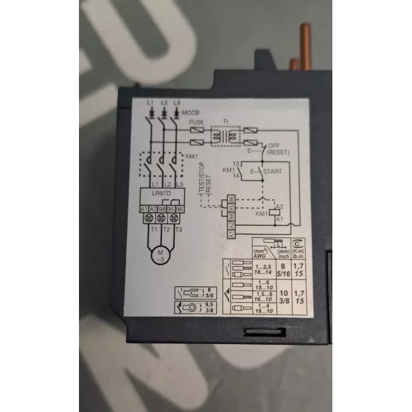 TÉLÉMÉCANIQUE  LR97D07B