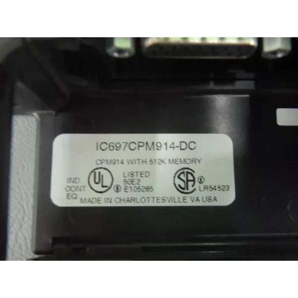 GE FANUC  IC697CPM914DC