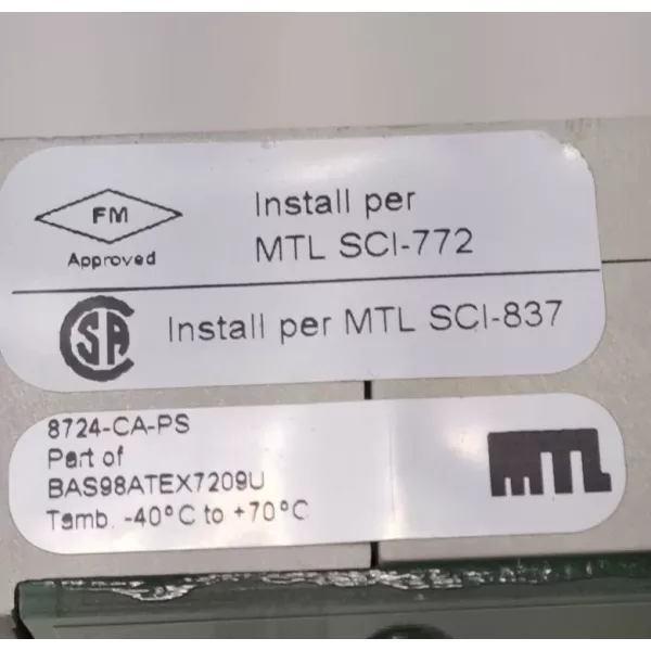 MTL 8724-CA-PS