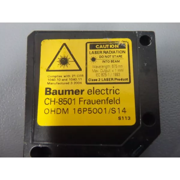 BAUMER ELECTRIC OHDM16P5001S14