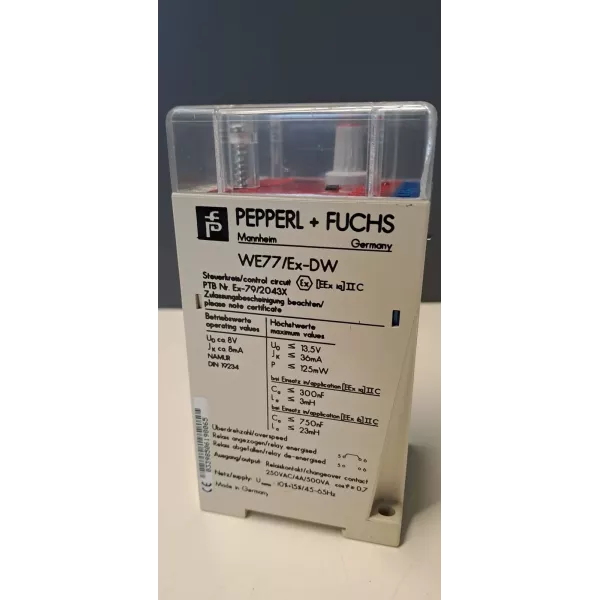 PEPPERL FUCHS  WE77/Ex-DW