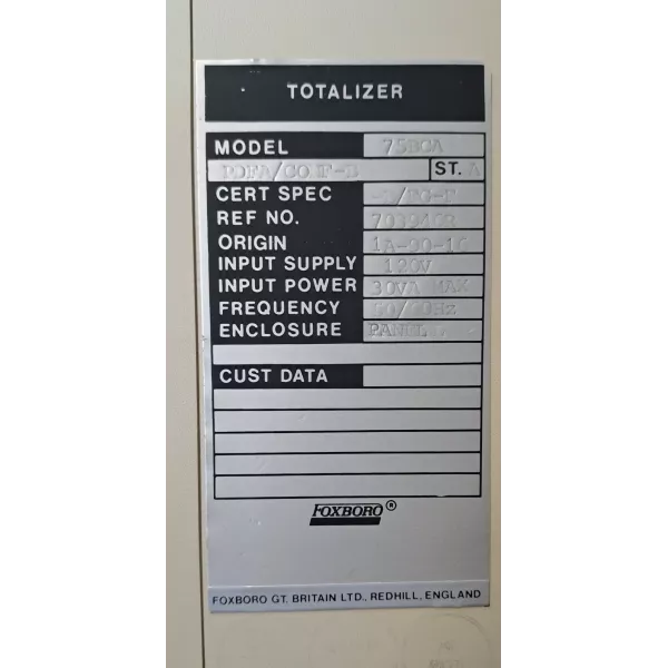 FOXBORO 75BCA