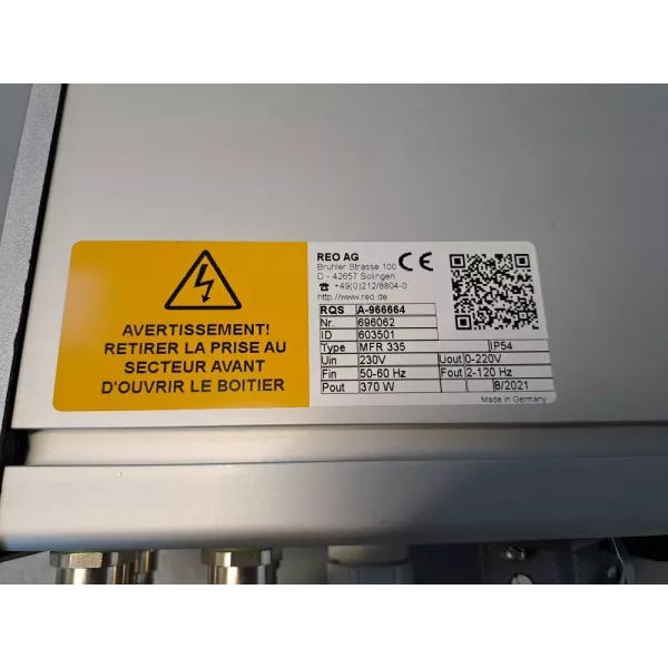 REO ELEKTRONIK  MFR335