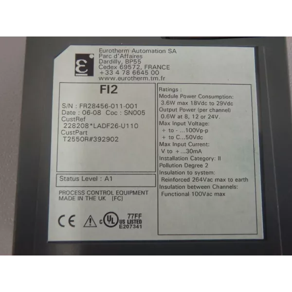 EUROTHERM T2550R-FI2