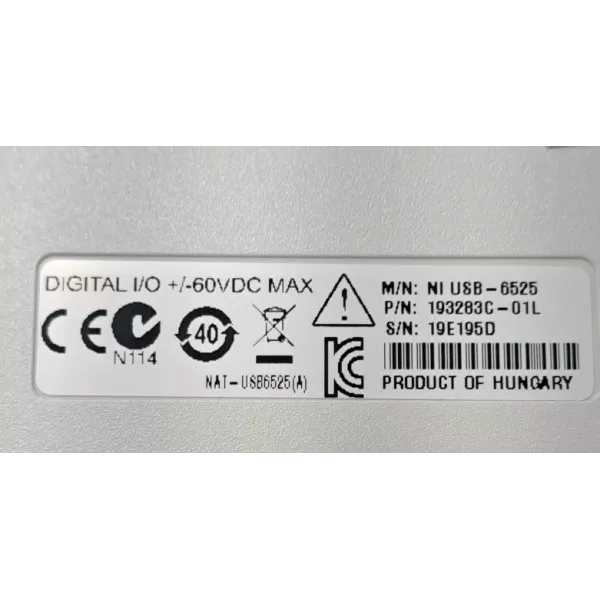 NATIONAL INSTRUMENTS  NIUSB-6525