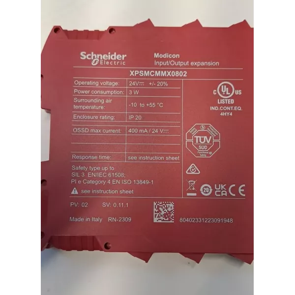 SCHNEIDER  XPSMCMMX0802