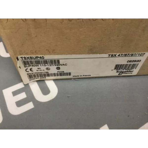 TÉLÉMÉCANIQUE  TSXSUP40