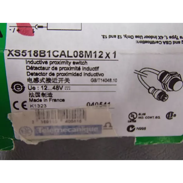 TÉLÉMÉCANIQUE  XS518B1CAL08M12