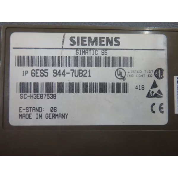 SIEMENS 6ES59447UB21