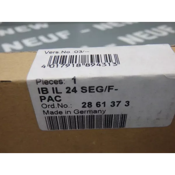 PHOENIX CONTACT IBIL24SEG/F-PAC