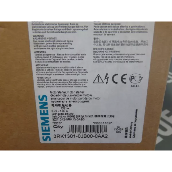 SIEMENS 3RK1301-0JB00-0AA2