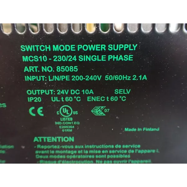 MURR ELEKTRONIK  MCS10-230/24