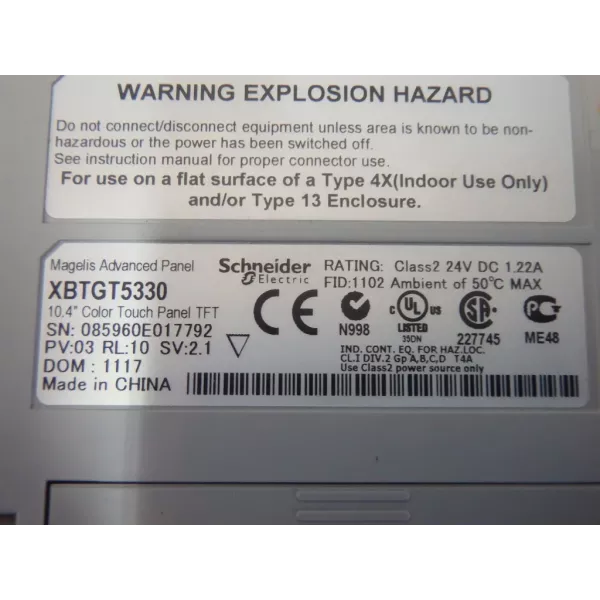 TÉLÉMÉCANIQUE  XBTGT5330