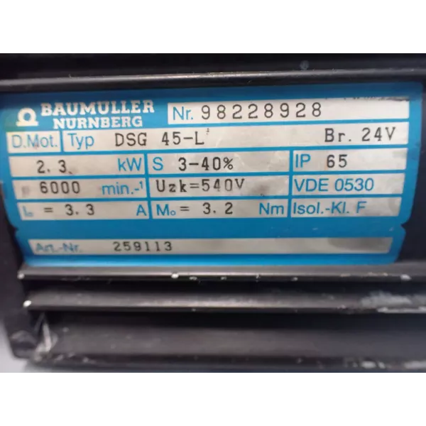 BAUMULLER DSG45L  ID 259113