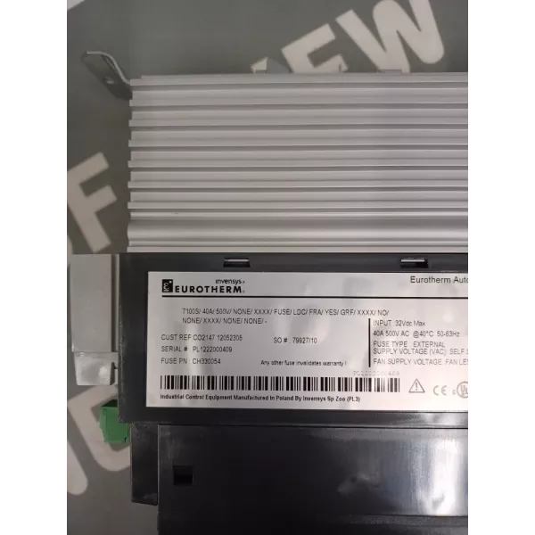 EUROTHERM 7100S/40A/500V