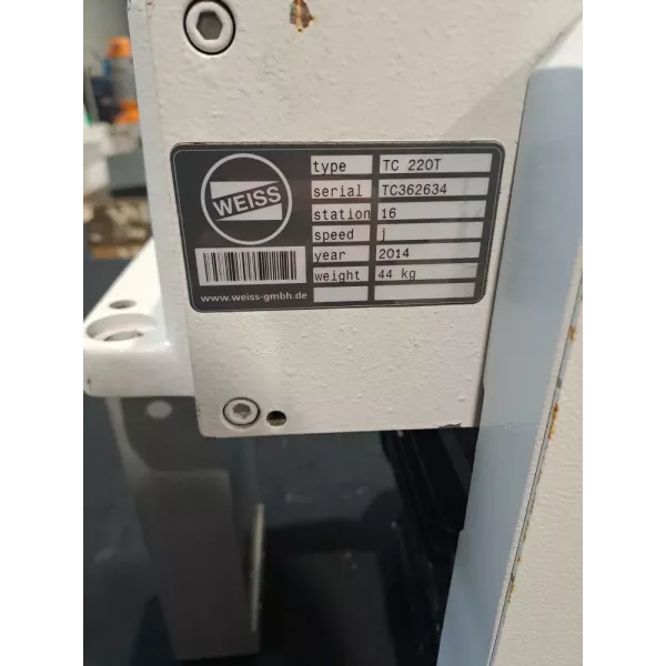 WEISS TC220T 16 POSITIONS