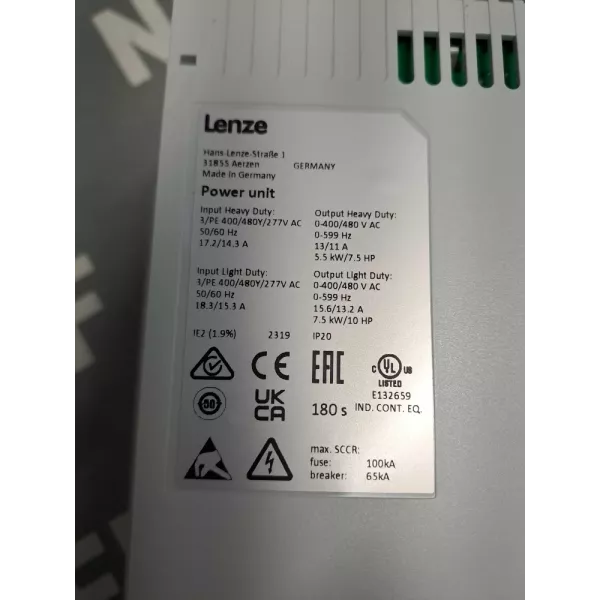 LENZE  I5DAE255F10V10000S