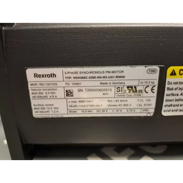 REXROTH  MSK060C0300NNM2UG1RNNN