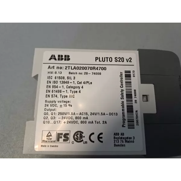 ABB 2TLA020070R4700