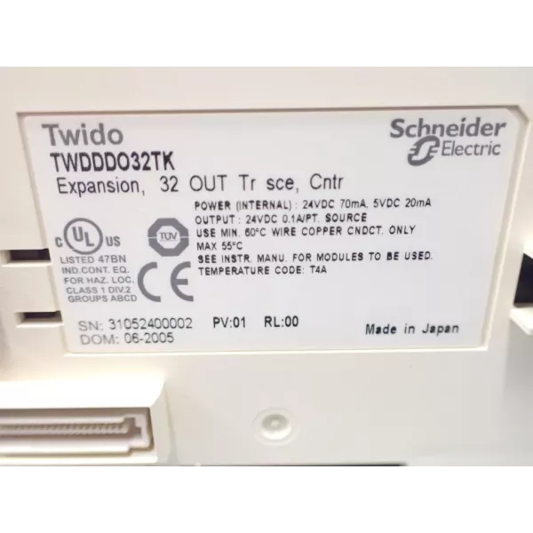 SCHNEIDER  TWDDD032TK