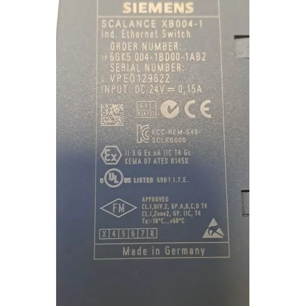 SIEMENS 6GK50004-1BD00-1AB2