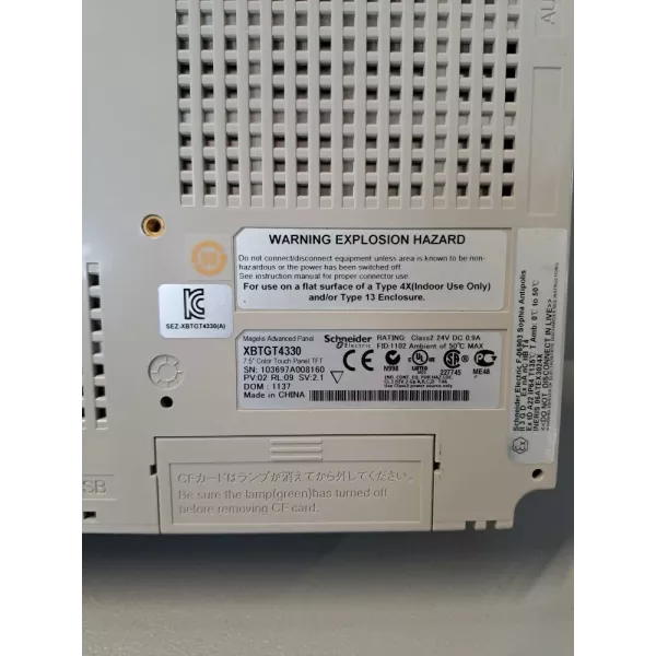 SCHNEIDER  XBTGT4330