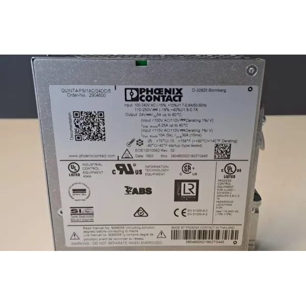 PHOENIX CONTACT  2904600