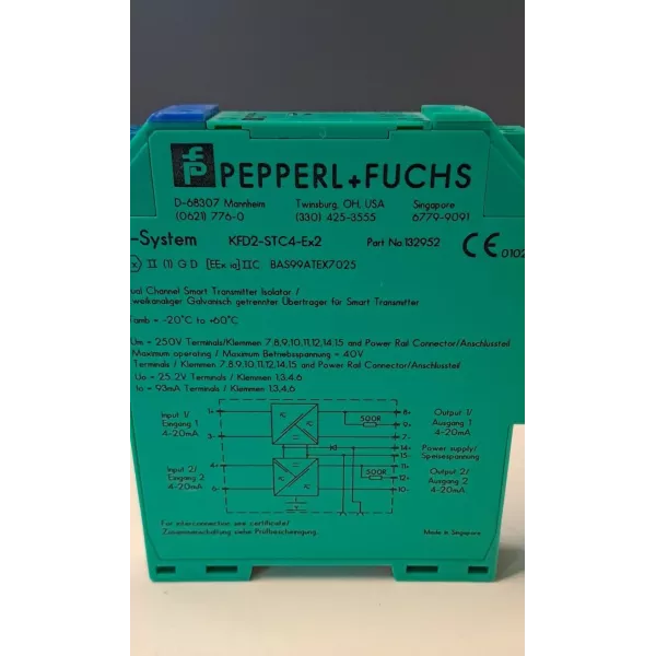 PEPPERL FUCHS  KFD2-STC4-Ex2