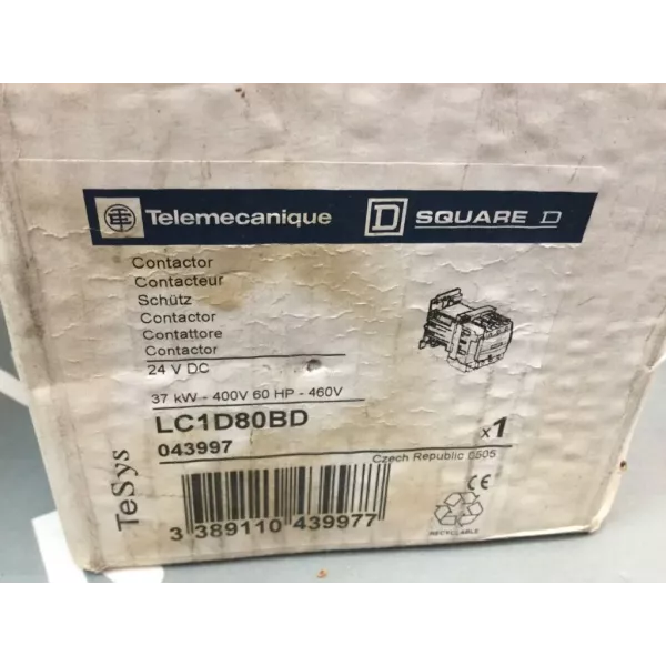 TÉLÉMÉCANIQUE  LP1 D80BD