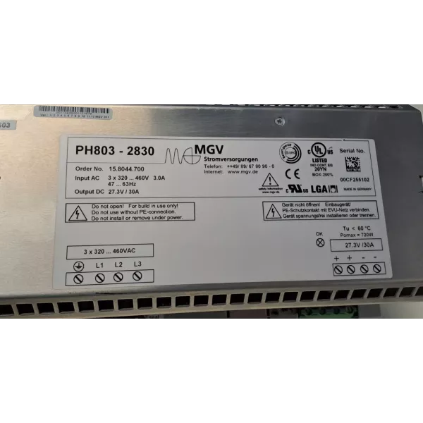 MGV PH803-2830