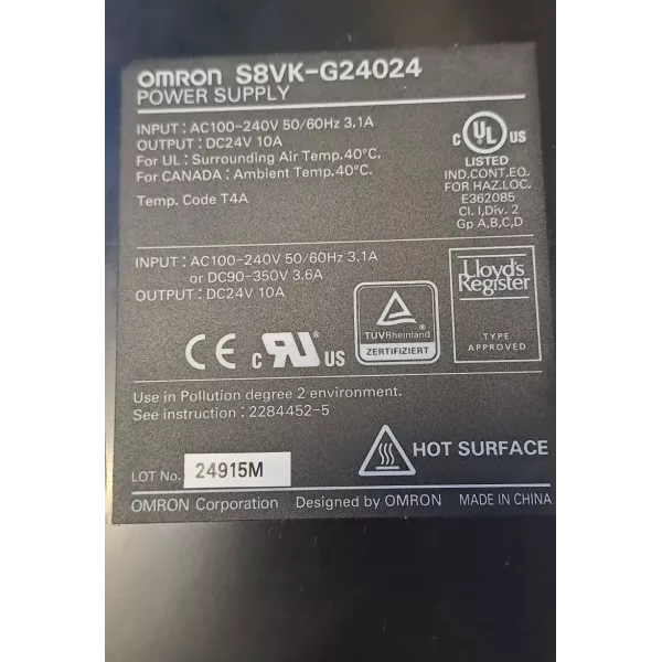 OMRON  S8VK-G24024