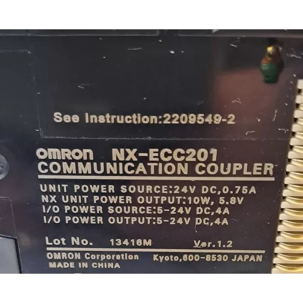 OMRON  NX-ECC201