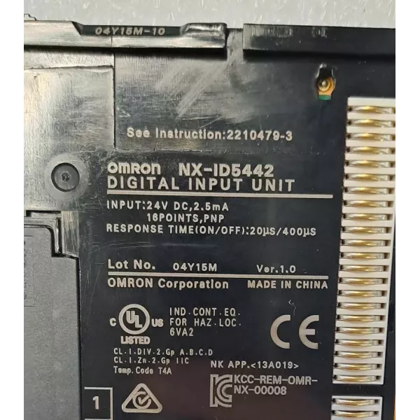 OMRON  NX-ID5442