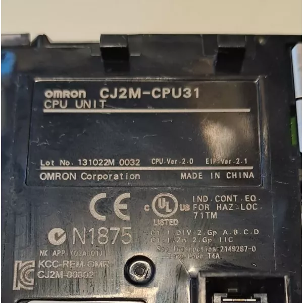 OMRON  CJ2M-CPU31