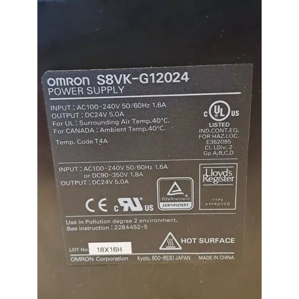 OMRON  S8VK-G12024