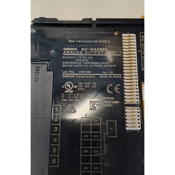 OMRON  NX-DA2603